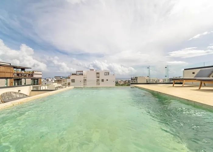 Lux With Rooftop Pool, Walk To And 5th Ave Сasa de vacaciones Playa del Carmen