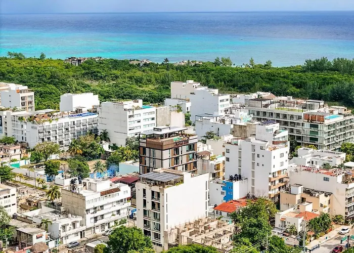 Сasa de vacaciones Lux With Rooftop Pool, Walk To And 5th Ave Playa del Carmen